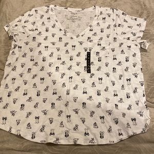 Torrid Dog Print Tee